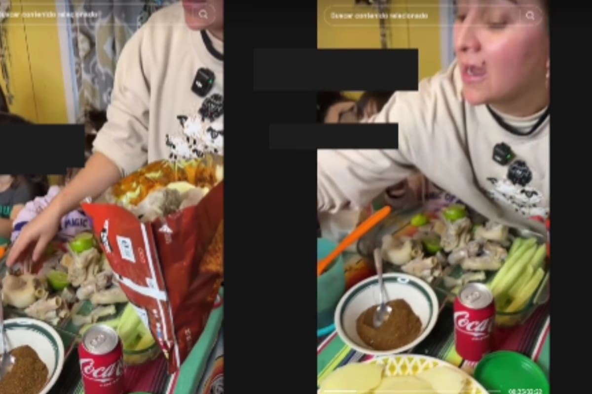 “Doritos con pepino y pata”: la extraña combinación que volvió viral a una mujer en redes sociales