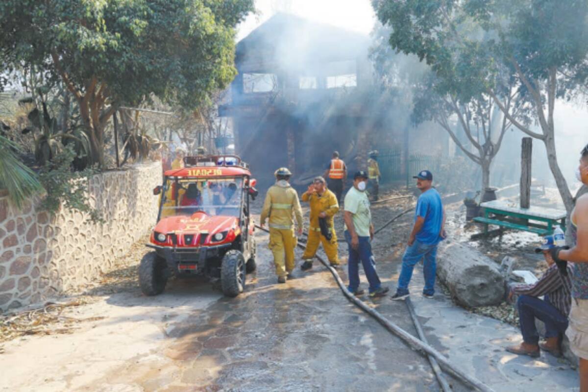 Saldo rojo por incendios en Rosarito