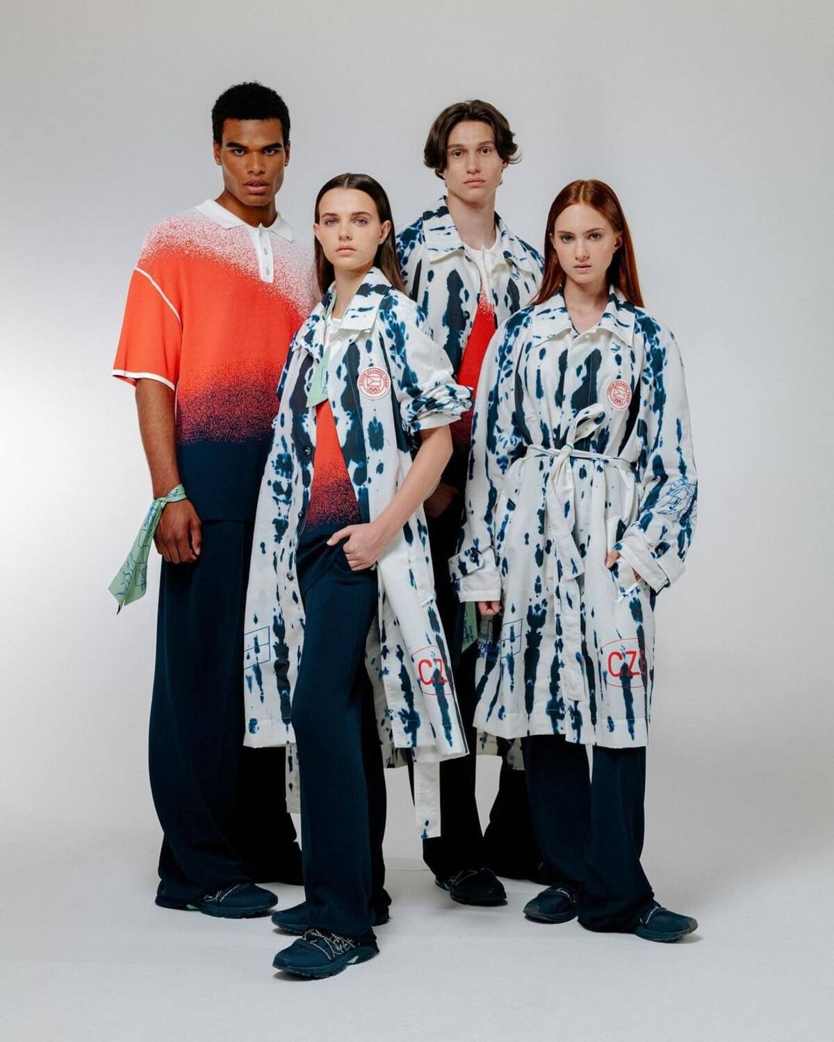 Uniformes de la delegación de República Checa. / Foto: Olympics.