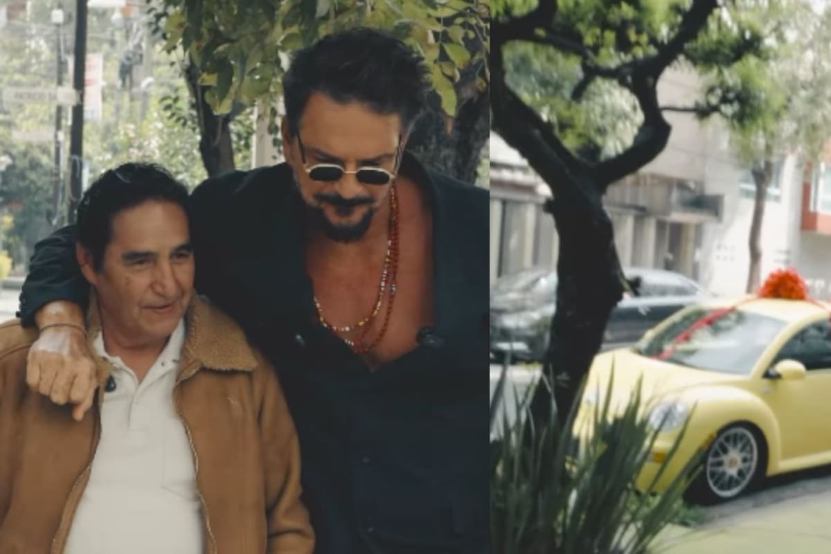 Ricardo Arjona se reencuentra en la Ciudad de México con el conductor que inspiró su famosa canción “Historia de taxi” y le regala un automóvil amarillo nuevo tras tres décadas de amistad y colaboración
