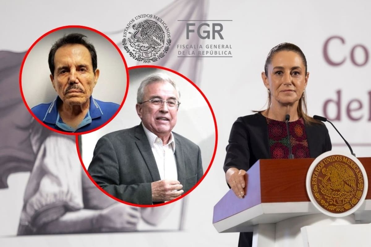 Sheinbaum evita pronunciarse sobre el papel de Rubén Rocha Moya en el caso de “El Mayo” Zambada; pide dejar a la FGR la información sobre el caso