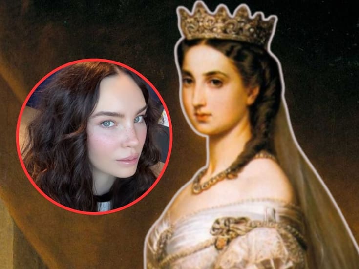 Belinda deja atrás su imagen rubia y sorprende con un cambio de look para interpretar a “Carlota” de Habsburgo en la nueva serie histórica de Sony