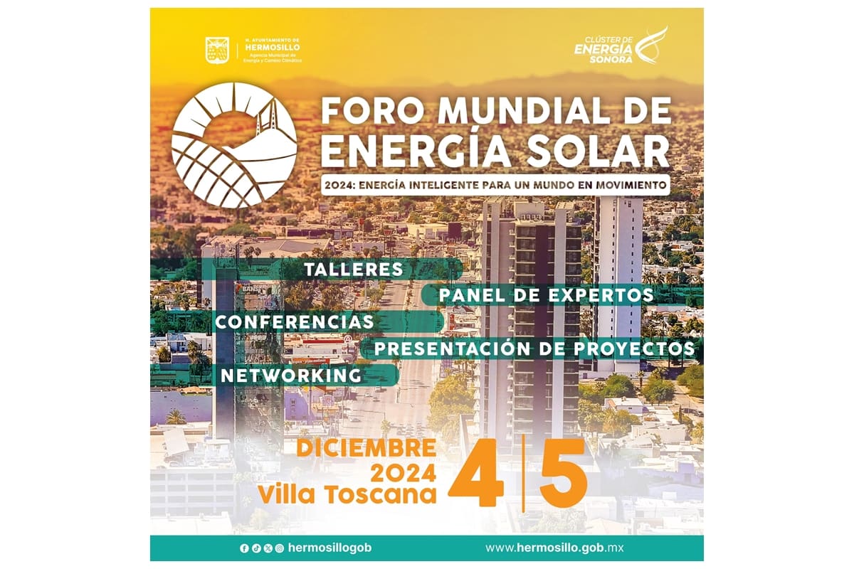 Foro Mundial de Energía Solar 2024: Inicia hoy tercera edición con la ex primera ministra de Finlandia