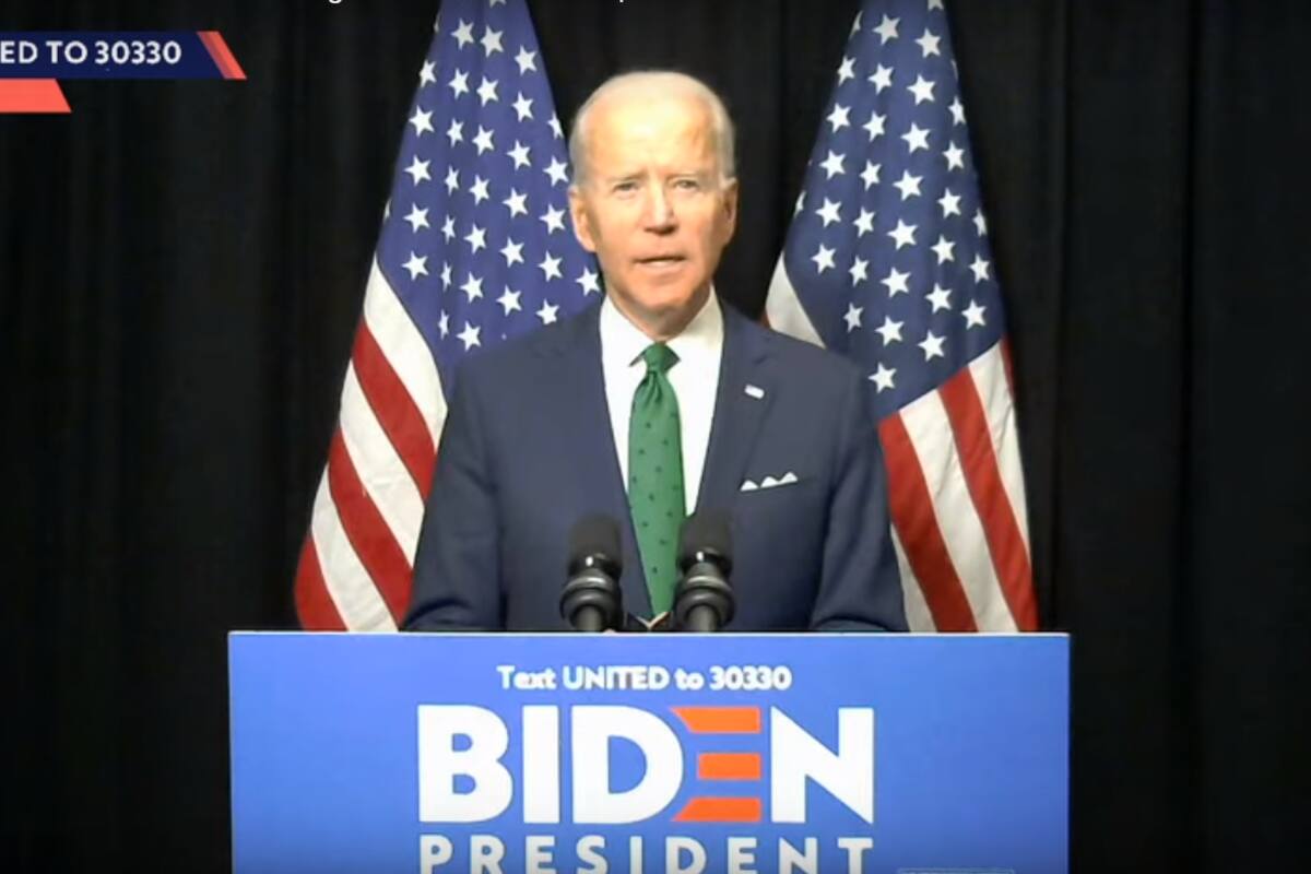 "Unidos venceremos a Trump": La promesa de Biden a Sanders