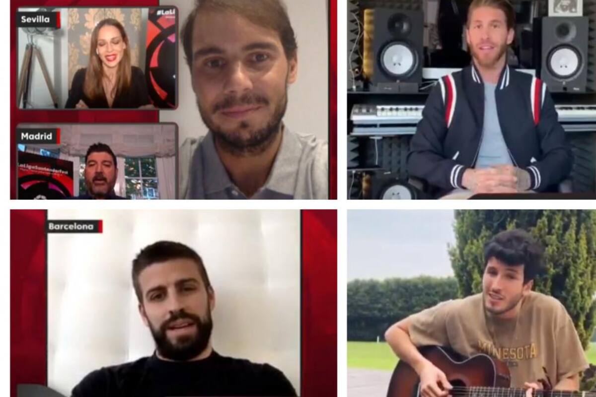 Entre Alejandro Sanz y Piqué, una tarde de goles musicales contra el covid-19