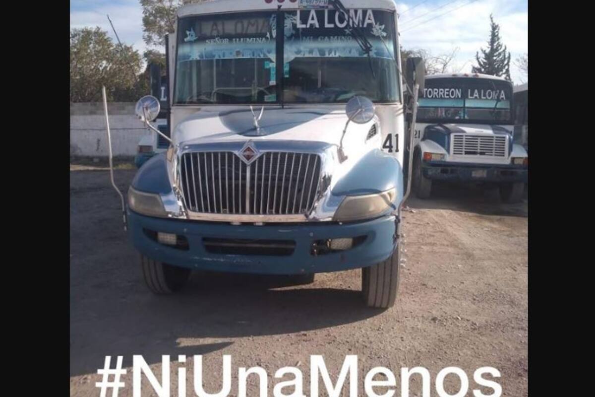 Ante feminicidios, choferes de autobuses apoyan a mujeres