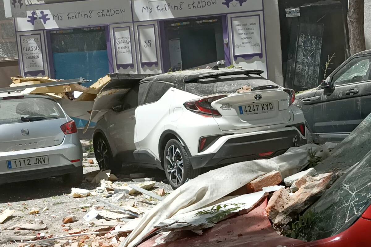 Una explosión en un edificio de Madrid deja 17 heridos