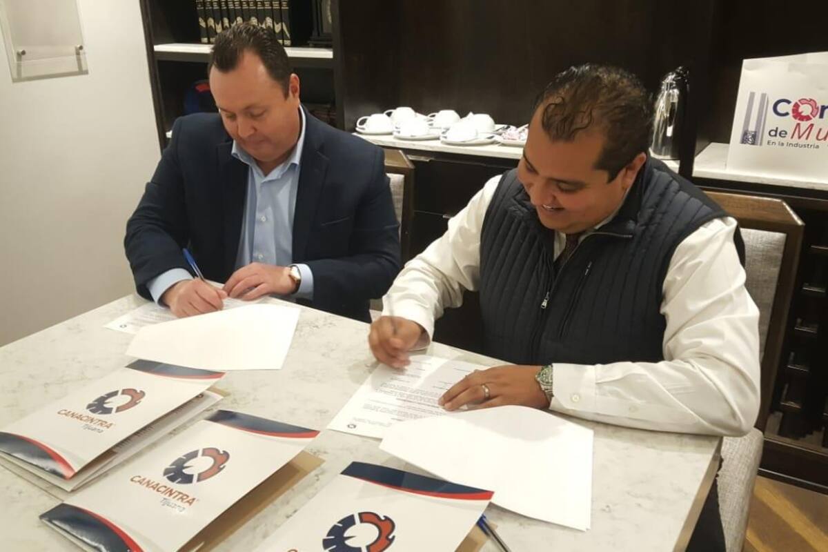 Canacintra e Index firman alianza para fomentar la proveeduría local