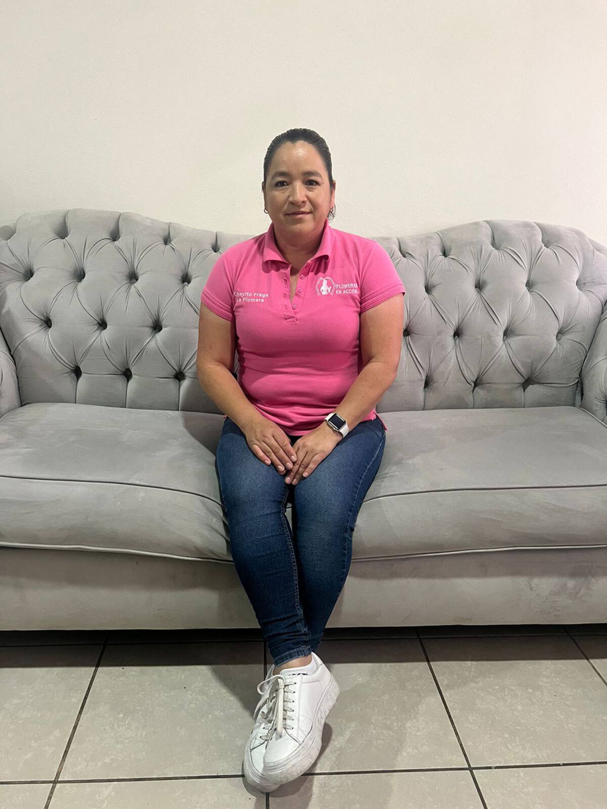 Para Chayito, la pasión por la plomería creció exponencialmente con el tiempo.