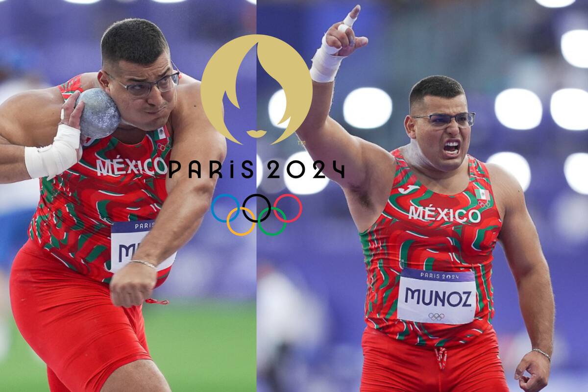 ¡A soñar con medalla! Uziel Muñoz avanza a la Final de Lanzamiento de Bala en París 2024