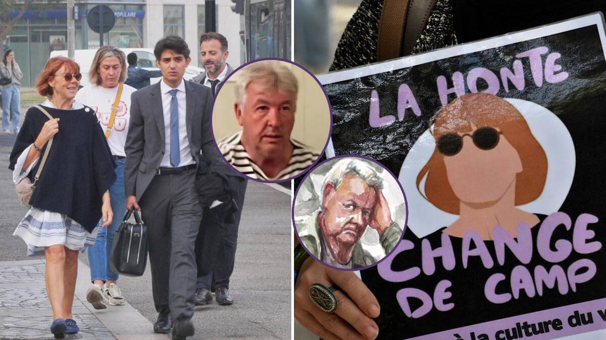 El caso Pelicot, en el que un hombre drogaba a su esposa para que otros abusaran de ella. FOTO: Especial.