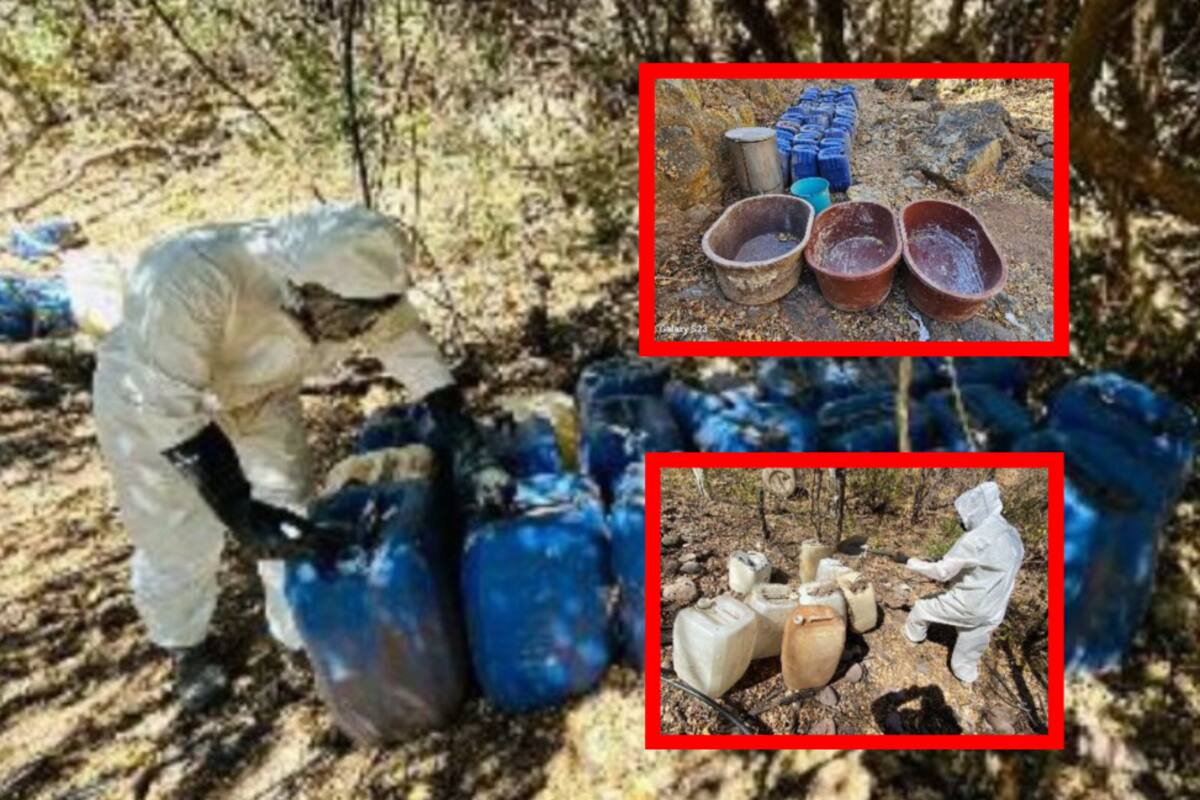 Desmantelan 9 laboratorios clandestinos en Culiacán y Cosalá
