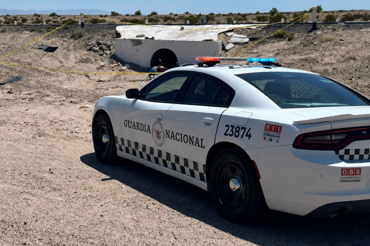 Encuentran sin vida a hombre de 44 años en camellón de carretera a Tijuana