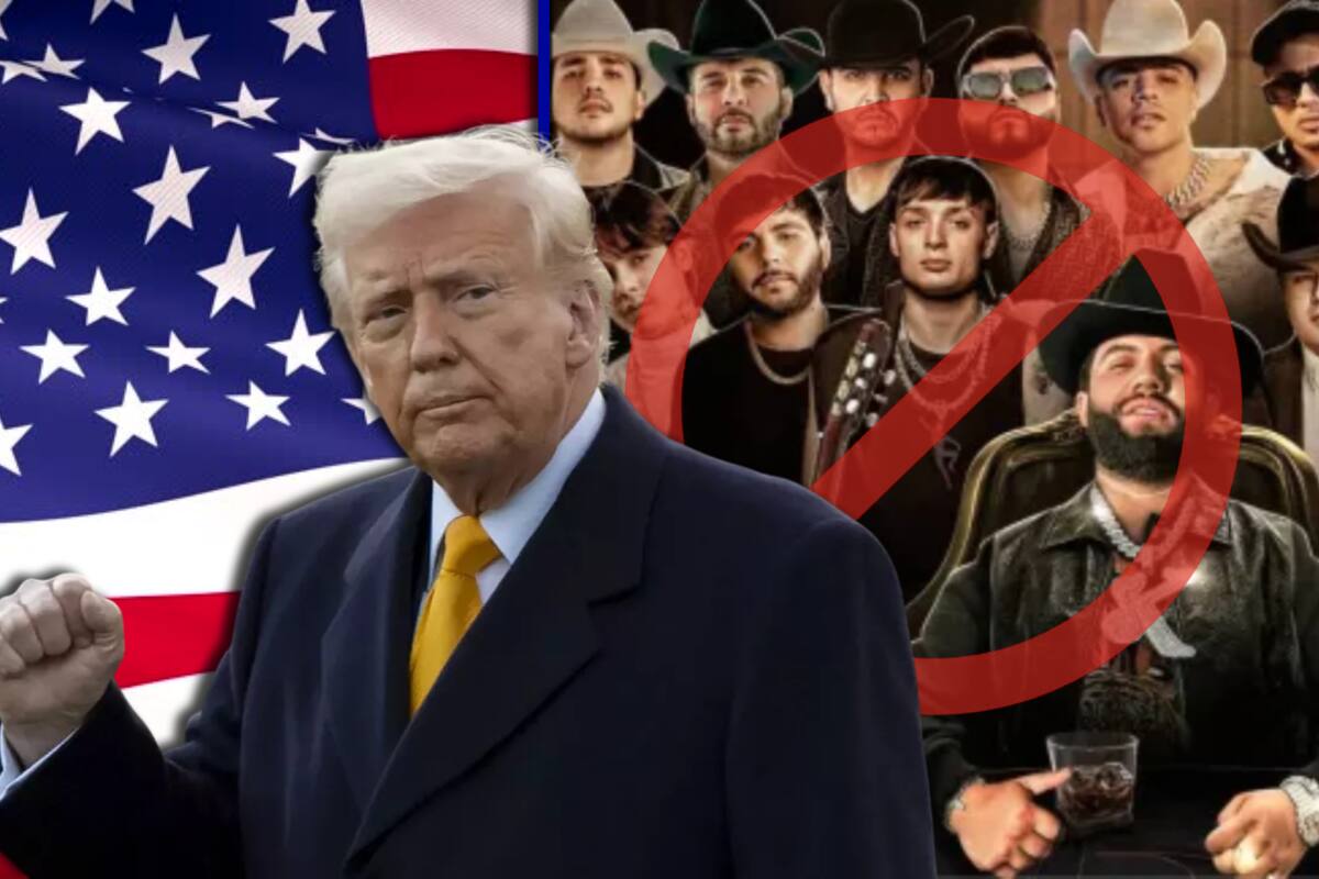 Peso Pluma y Natanael Cano bajo amenaza de Donald Trump; cantantes de narcocorridos podrían perder visa