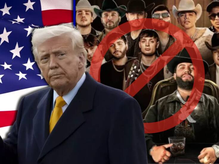 Peso Pluma y Natanael Cano bajo amenaza de Donald Trump; cantantes de narcocorridos podrían perder visa