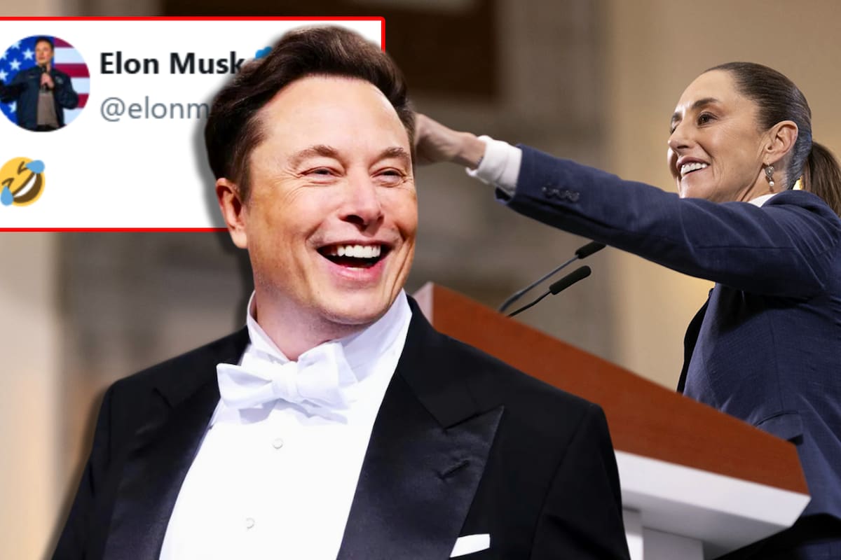 Elon Musk se burla de Sheinbaum, después de que negara vínculos con el narcotráfico