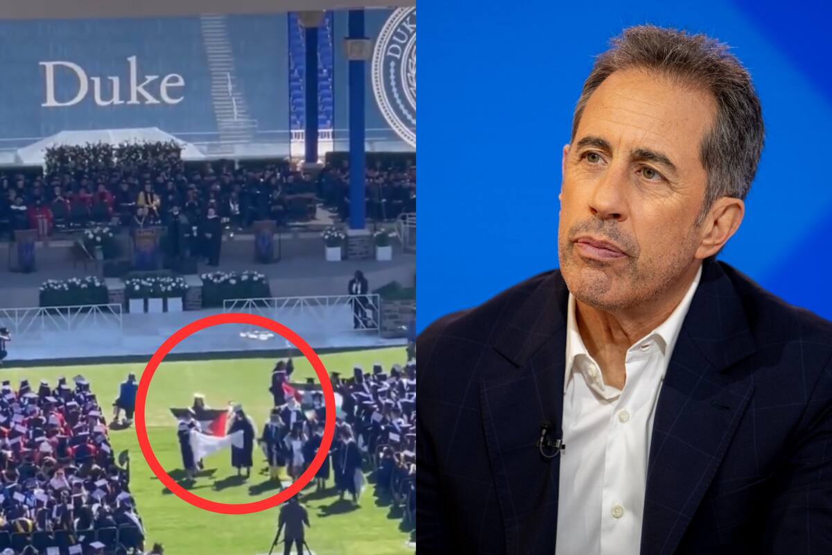 VIDEO: Estudiantes abandonan ceremonia de graduación en protesta contra Jerry Seinfeld