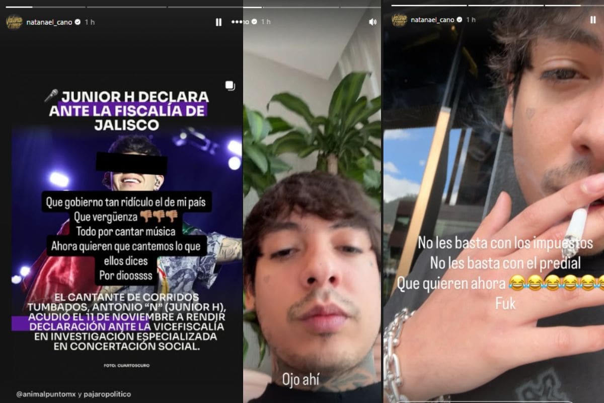 El famoso se pronunció sobre la sanción a corridos tumbados.