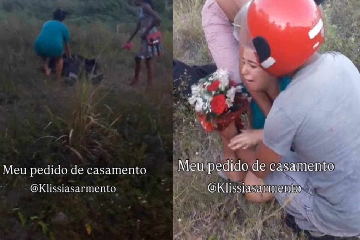 VIDEO: Fingió un accidente para pedir matrimonio y desató una ola de críticas en redes