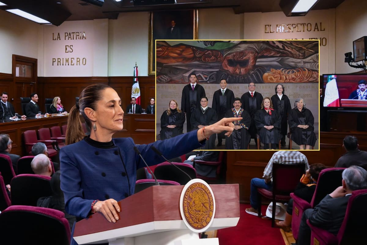 Ante la nueva era judicial, Claudia Sheinbaum retó a ministros de la Suprema Corte a no corromperse ni responder a intereses particulares, para demostrar que existe la impartición de justicia en México