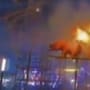 Pirotecnia con figuras de cerdos apareándose desata polémica en festival de la Virgen del Carmen