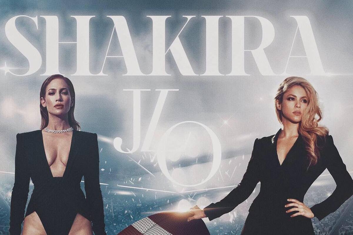 Critican supuesto póster de Shakira y JLo para el Super Bowl