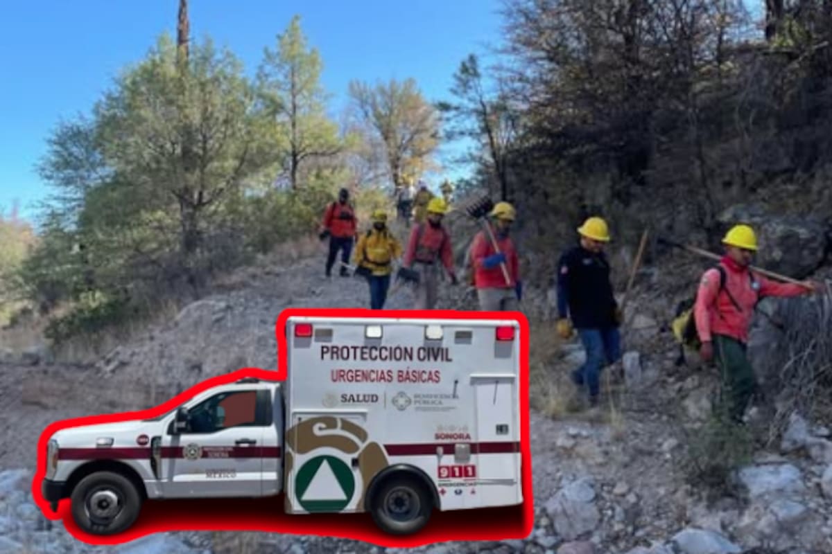 Avanza incendio en Agua Prieta: ya van más de 900 hectáreas quemadas y apenas 20% controlado