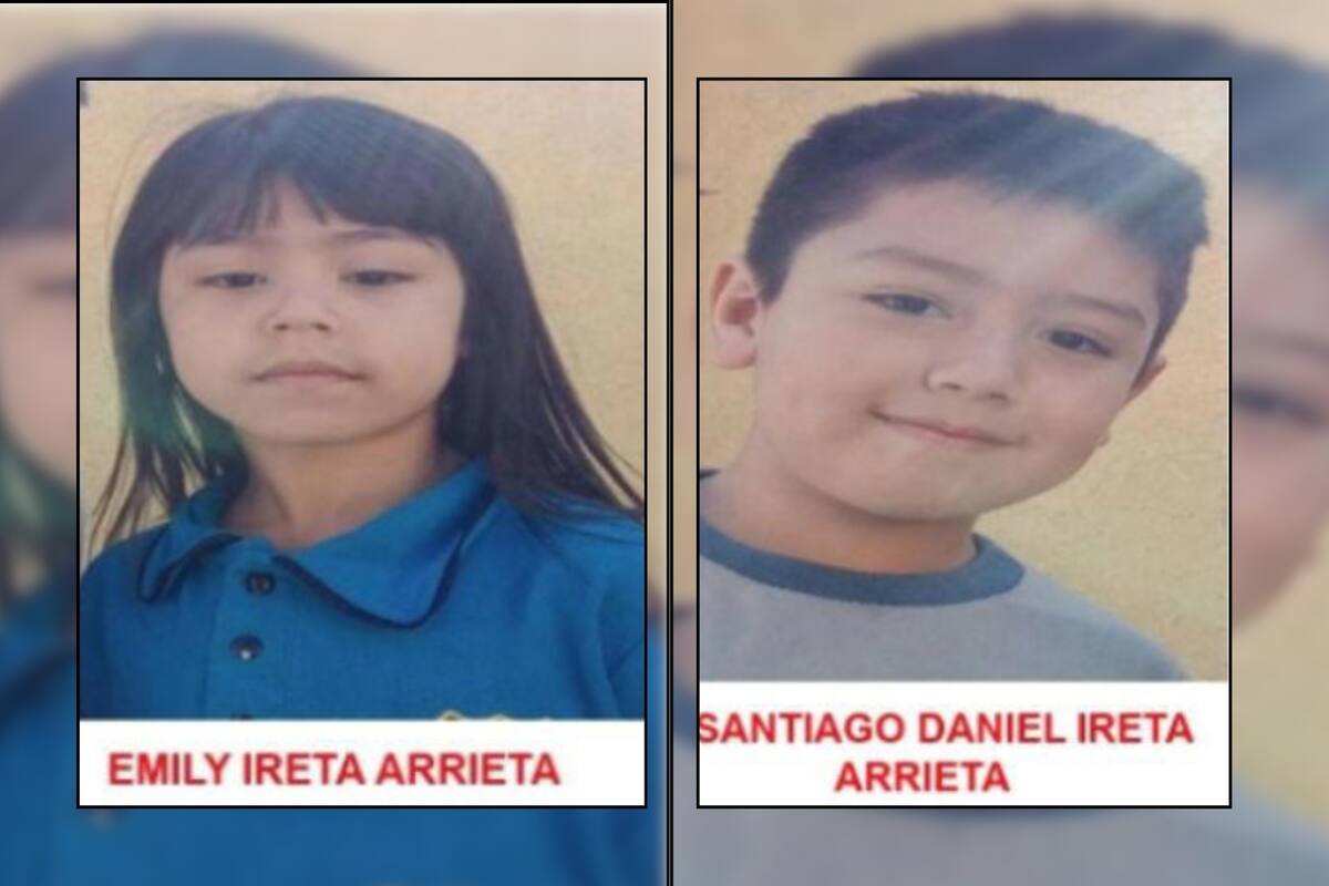 Emily y Santiago, de 5 y 6 años, desaparecieron de su casa en el Estado de México; creen que pueden ser víctimas de algún delito
