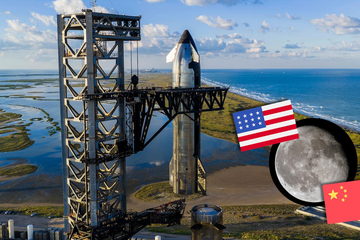 Texas vs. Beijing: Starship despega en medio de una nueva carrera lunar