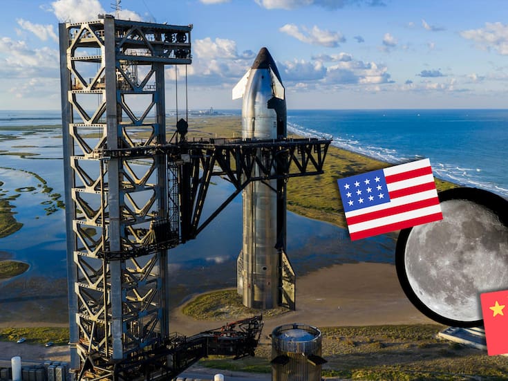Texas vs. Beijing: Starship despega en medio de una nueva carrera lunar