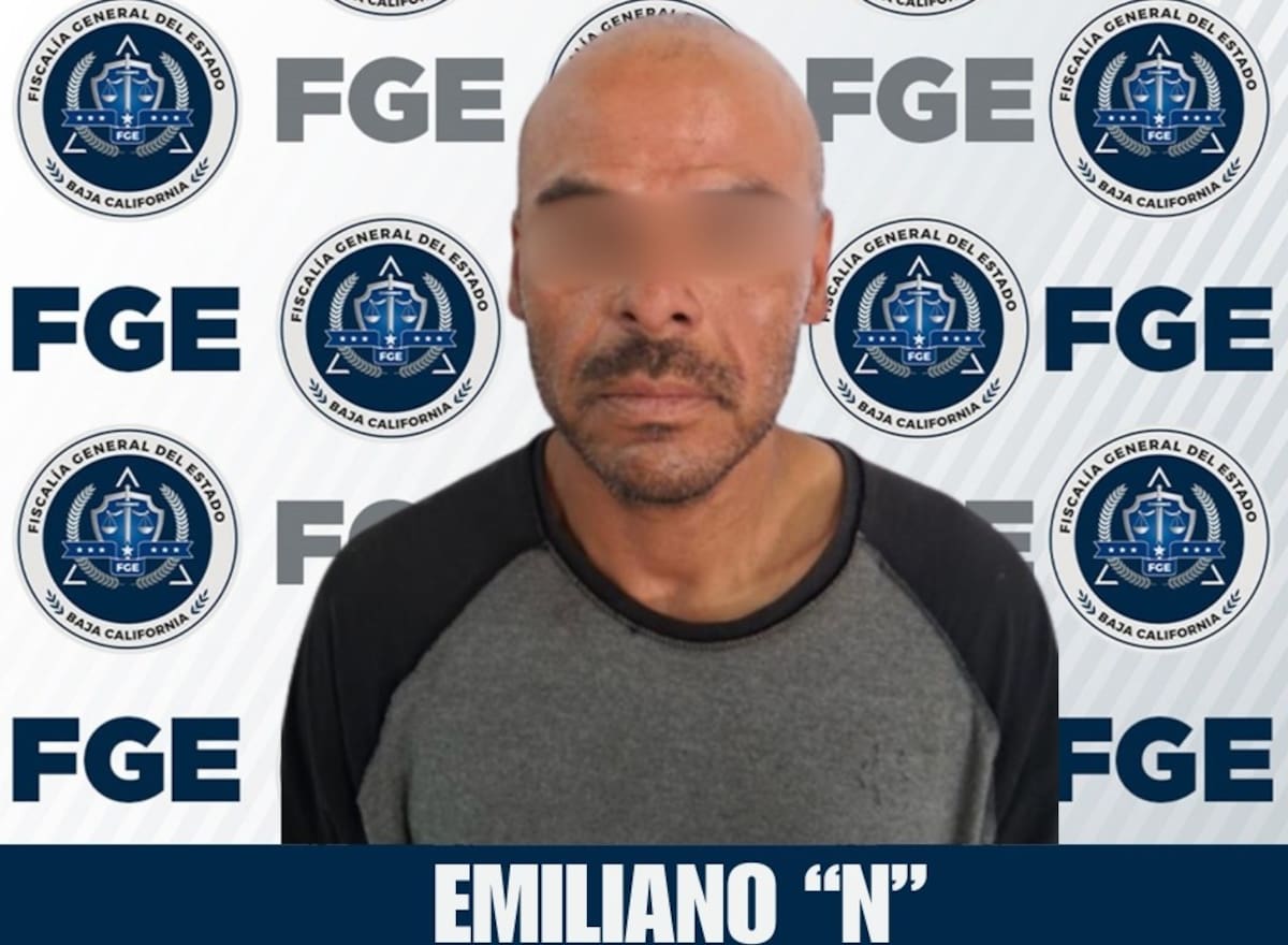 Emiliano “N” permanecerá en prisión preventiva tras ser acusado de lesionar a dos personas con un desarmador durante una discusión en Ensenada.
Foto: Cortesía.