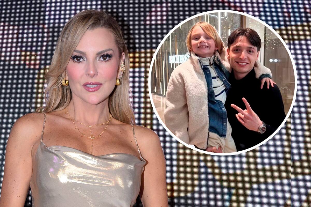 Marjorie de Sousa y su hijo Matías hablan de su encuentro con Peso Pluma