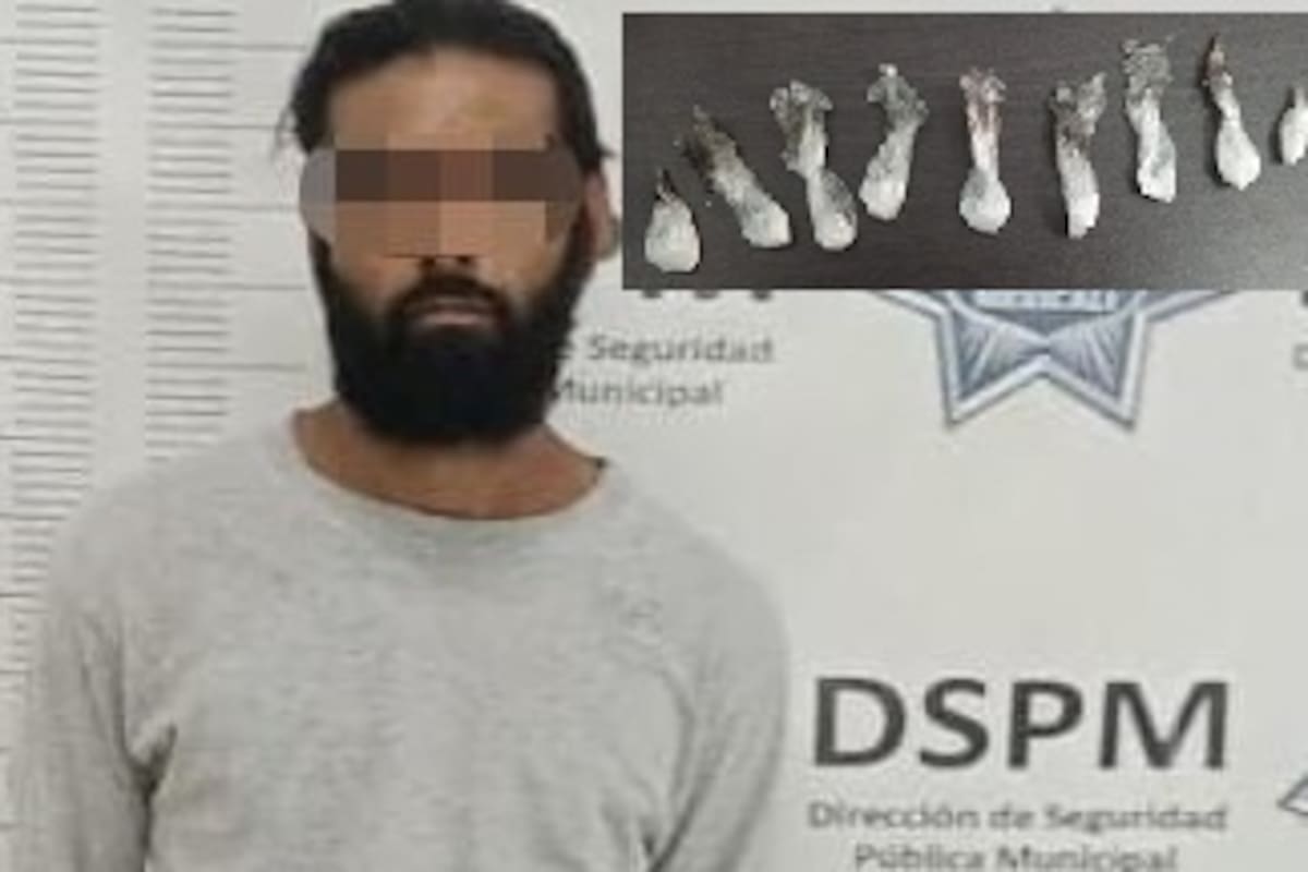 Sorprenden a sujeto con droga en Lagos del Sol