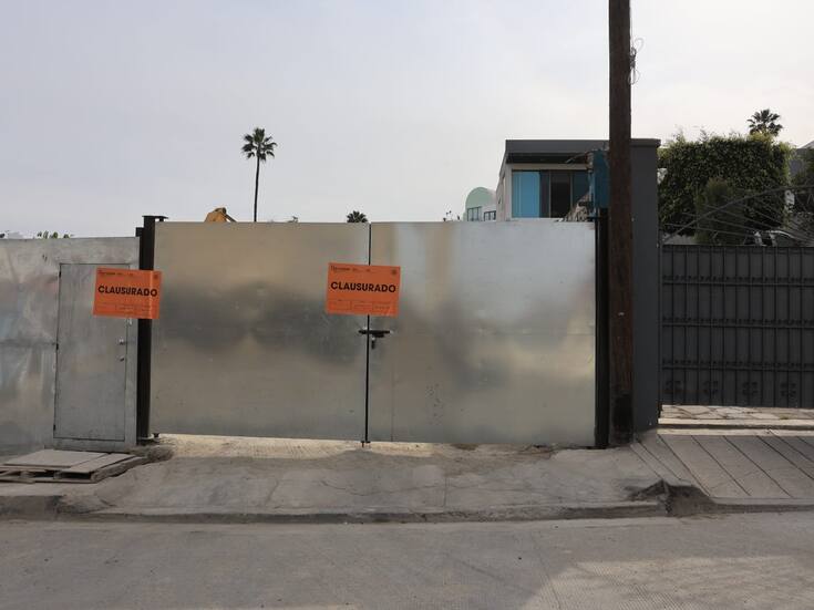 Etiqueta Protección Civil vivienda en color amarillo tras inspección en Madero Sur por daños menores