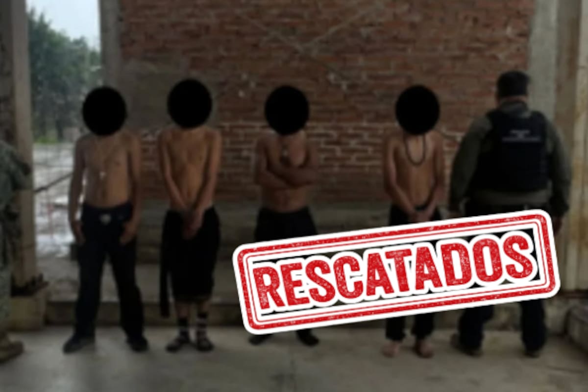 Liberan a cuatro hombres privados de su libertad con engaños laborales en Sinaloa