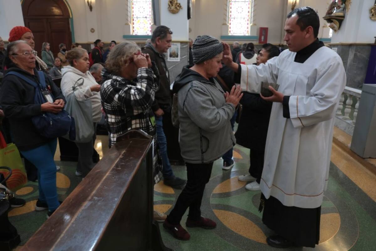 Celebran católicos de Tijuana inicio de la Cuaresma