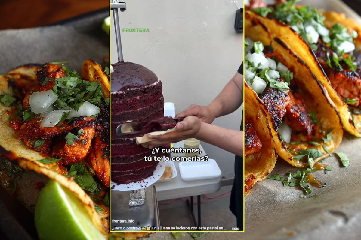 El pastel estilo trompo de tacos al pastor: La idea que se volvió viral en TikTok