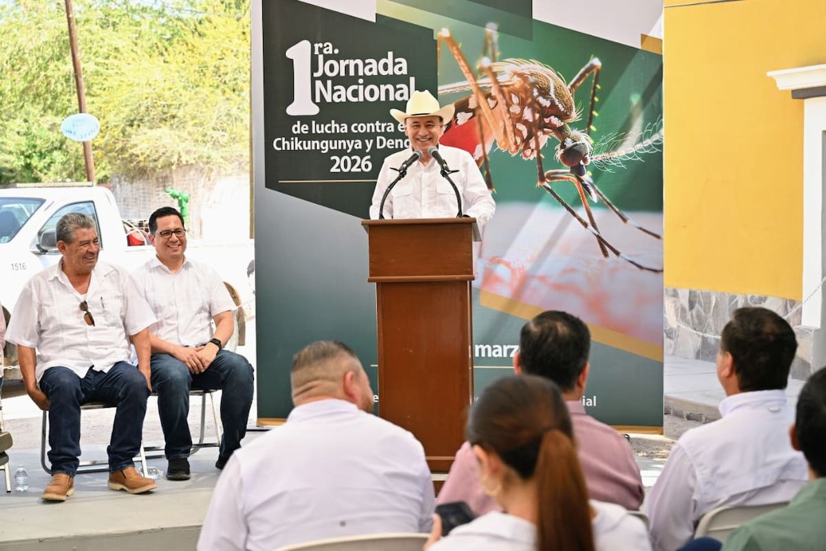 Inicia en Sonora jornada nacional contra dengue y chikungunya con acciones de prevención en municipios