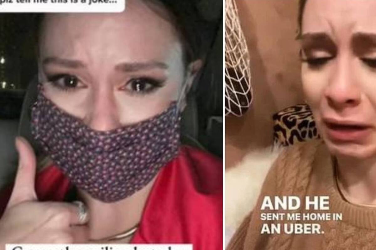 VIDEO: Mujer cuenta entre lágrimas cómo su pareja la regresó a casa en Uber por su forma de vestir