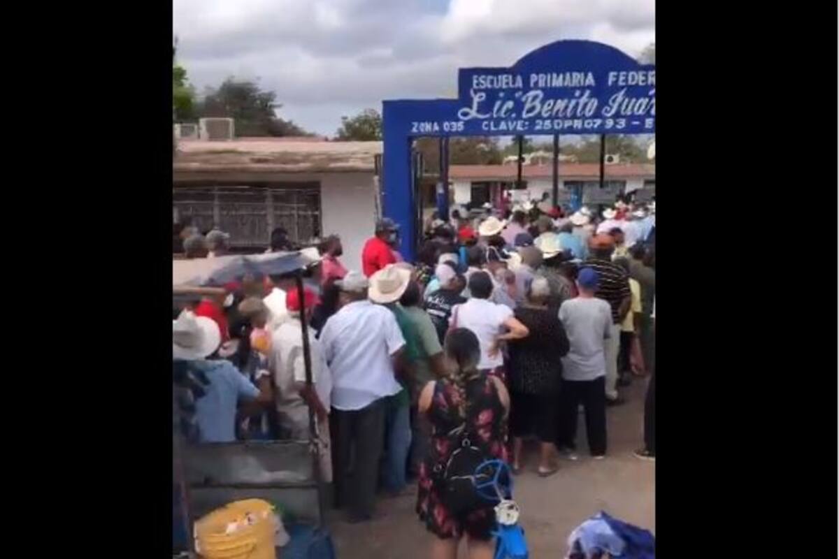 Revocación de mandato de AMLO: Alta participación en Rosarito, Sinaloa