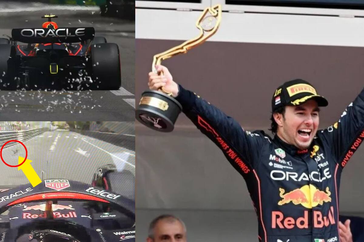 Se viraliza Checo Pérez aplastando paloma durante GP de Mónaco que ganó