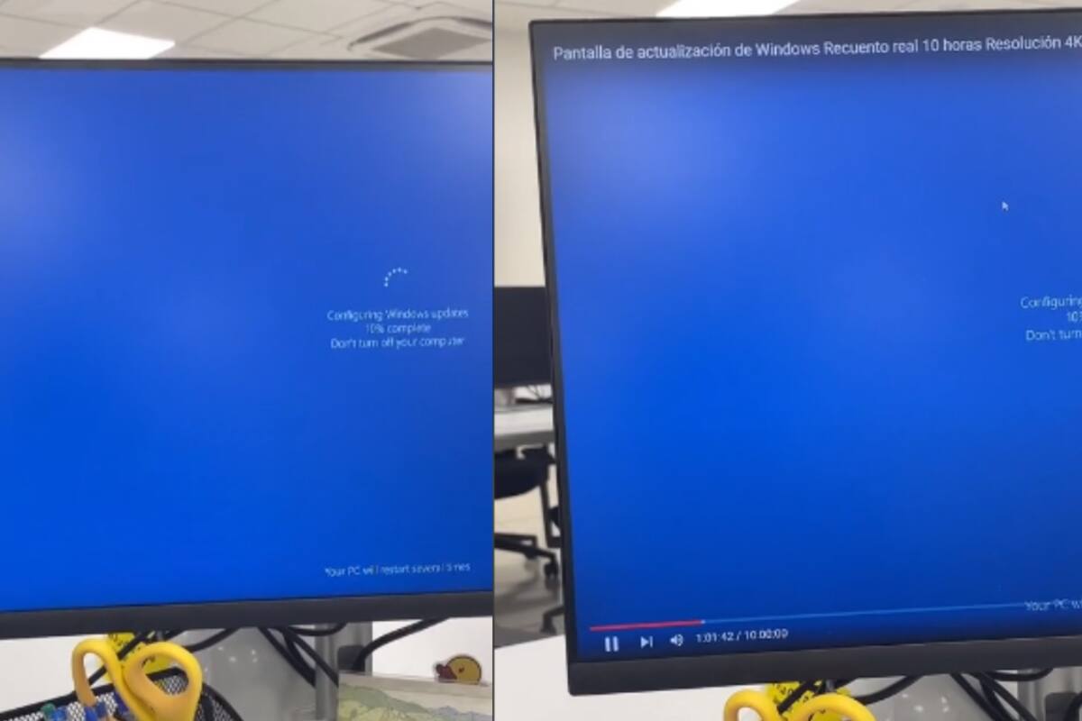 ¿Cansado de trabajar tanto? Este usuario comparte una idea ingeniosa para no trabajar en la oficina