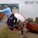 VIDEO: Rescatan con vida a bebé atrapado bajo un vehículo volcado en Fort Worth, Texas; madre e hijo se recuperan favorablemente