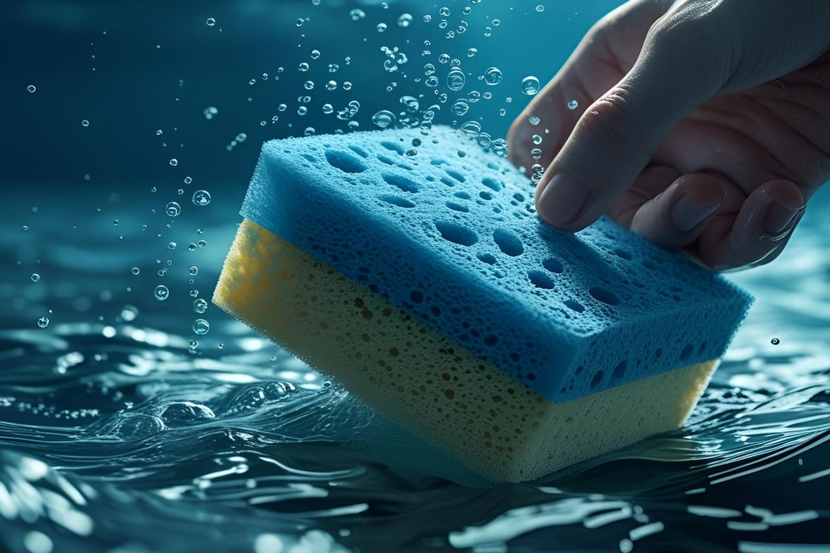 Billones de microplásticos son liberados cada mes por esta herramienta de limpieza súper popular
