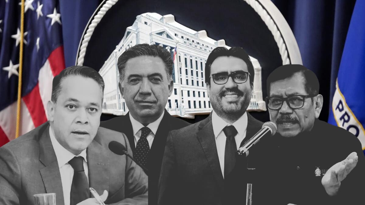 ¿Quiénes son los otros 9 acusados junto al gobernador Rocha Moya? Una acusación de la Fiscalía Distrito Sur de Nueva York revela una red de corrupción que incluye a un senador en funciones, el fiscal adjunto del estado, exjefes policíacos y el alcalde de Culiacán