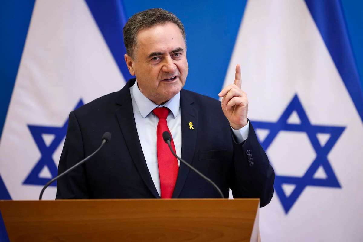 Ministro de Exteriores de Israel, Israel Katz / EFE
