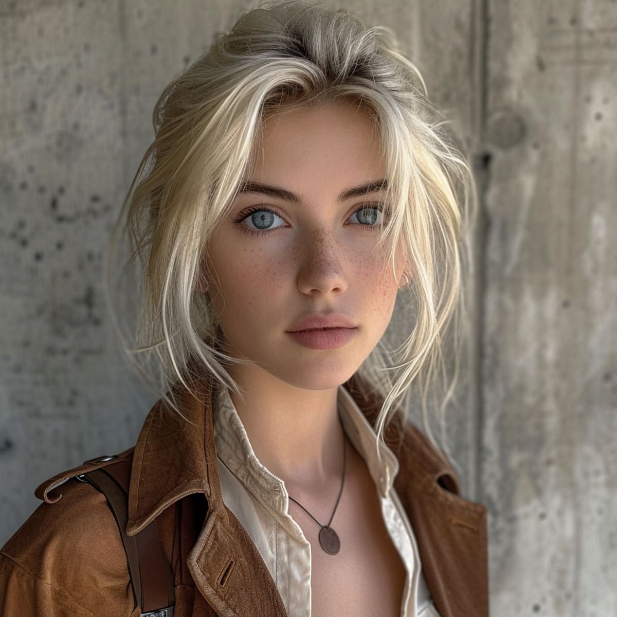 Así se vería Annie Leonhart de Attack on Titan en la vida real según la IA de Midjourney