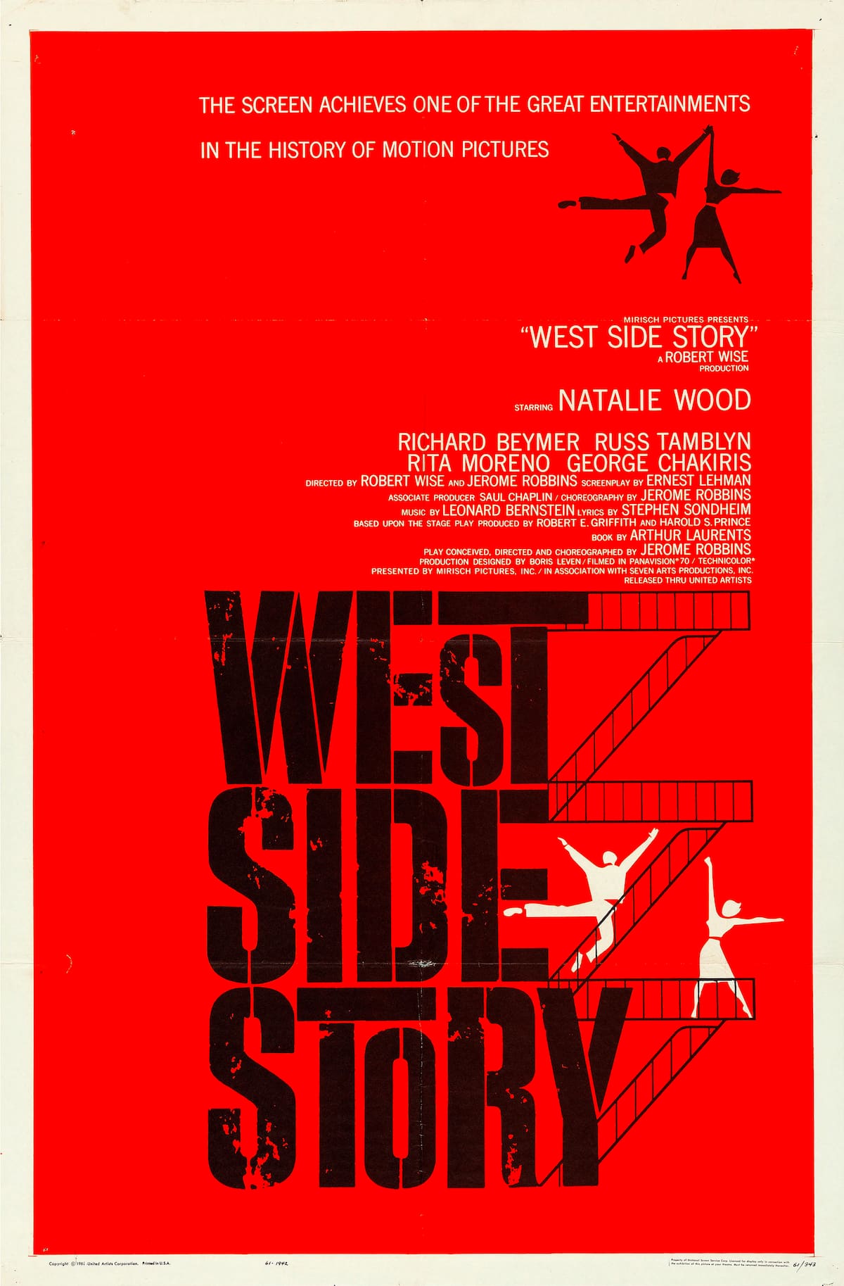 West Side Story: un amor imposible en medio de la rivalidad y la violencia. / Foto: Especial