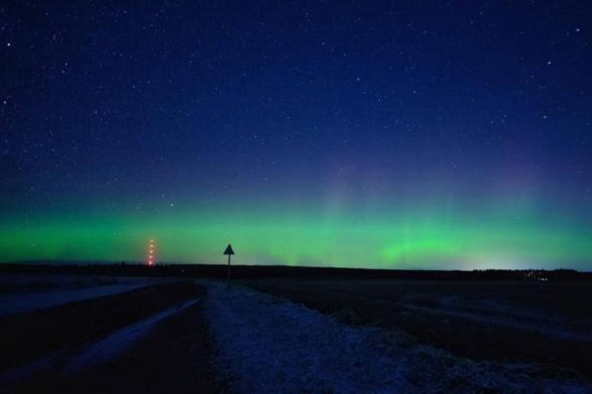Deslumbrantes imágenes de aurora boreal en Escocia