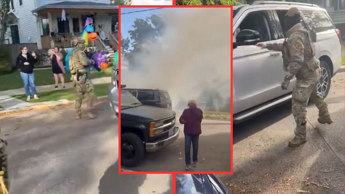 Agentes del ICE incumplen órdenes judiciales al desatar caos con gas lacrimógeno en un barrio de Chicago durante los preparativos de una fiesta infantil de Halloween